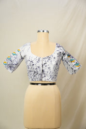 Cream Cotton Blouse - SRCCB20