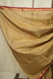 Golden Maheshwari Tissue Saree - SRGMTS764