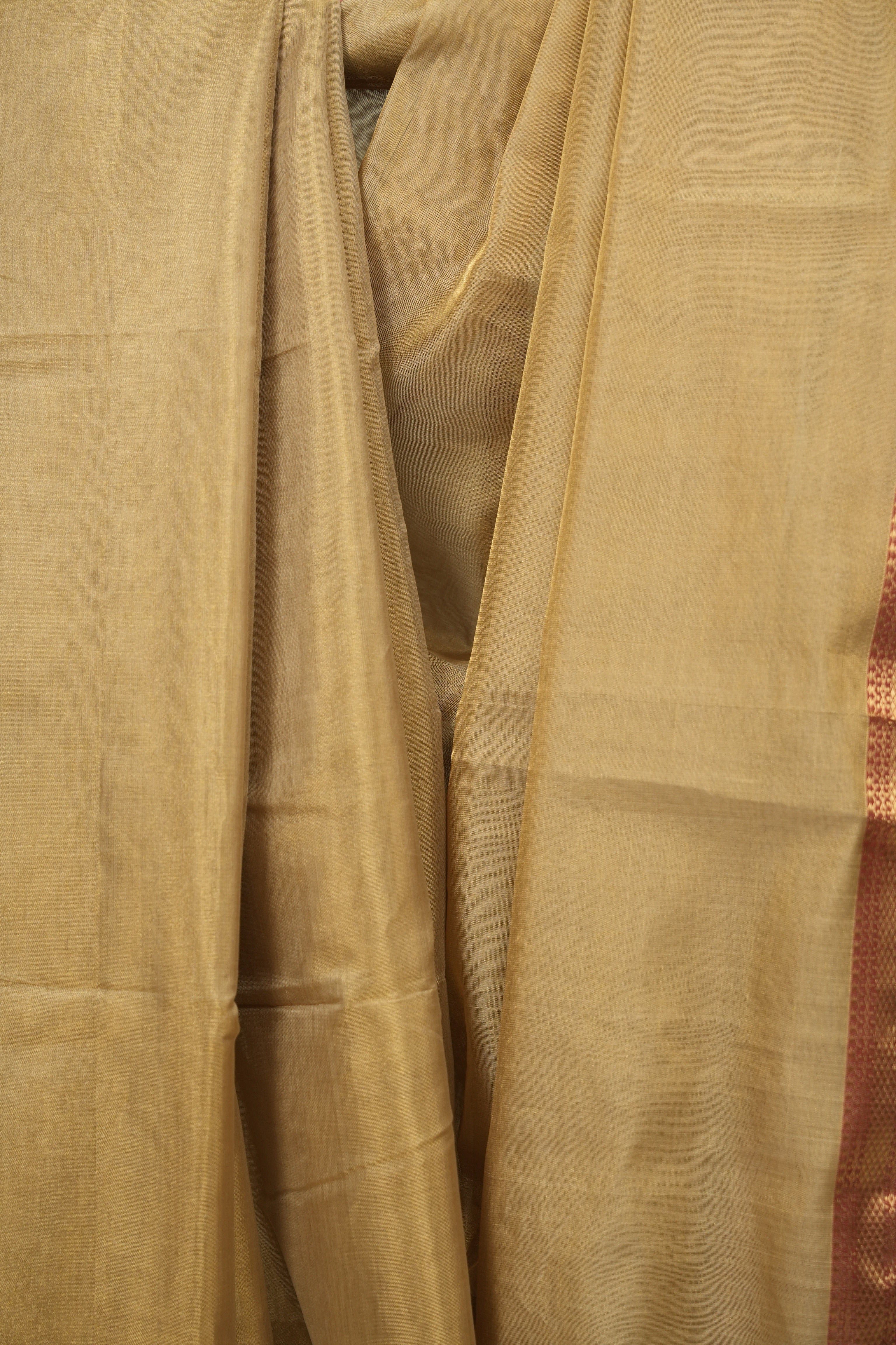 Beige Maheshwari Tissue Saree - SRBMTS765