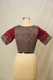 Kashish HBP Ajrakh Cotton Blouse - SRKACB31