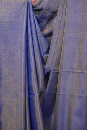 Blue Maheshwari Tissue Saree - SRBMTS763