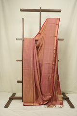 Pink Maheshwari Tissue Saree - SRPMTS757