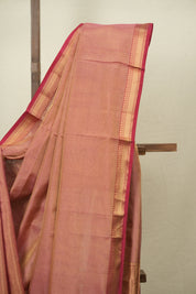 Pink Maheshwari Tissue Saree - SRPMTS757