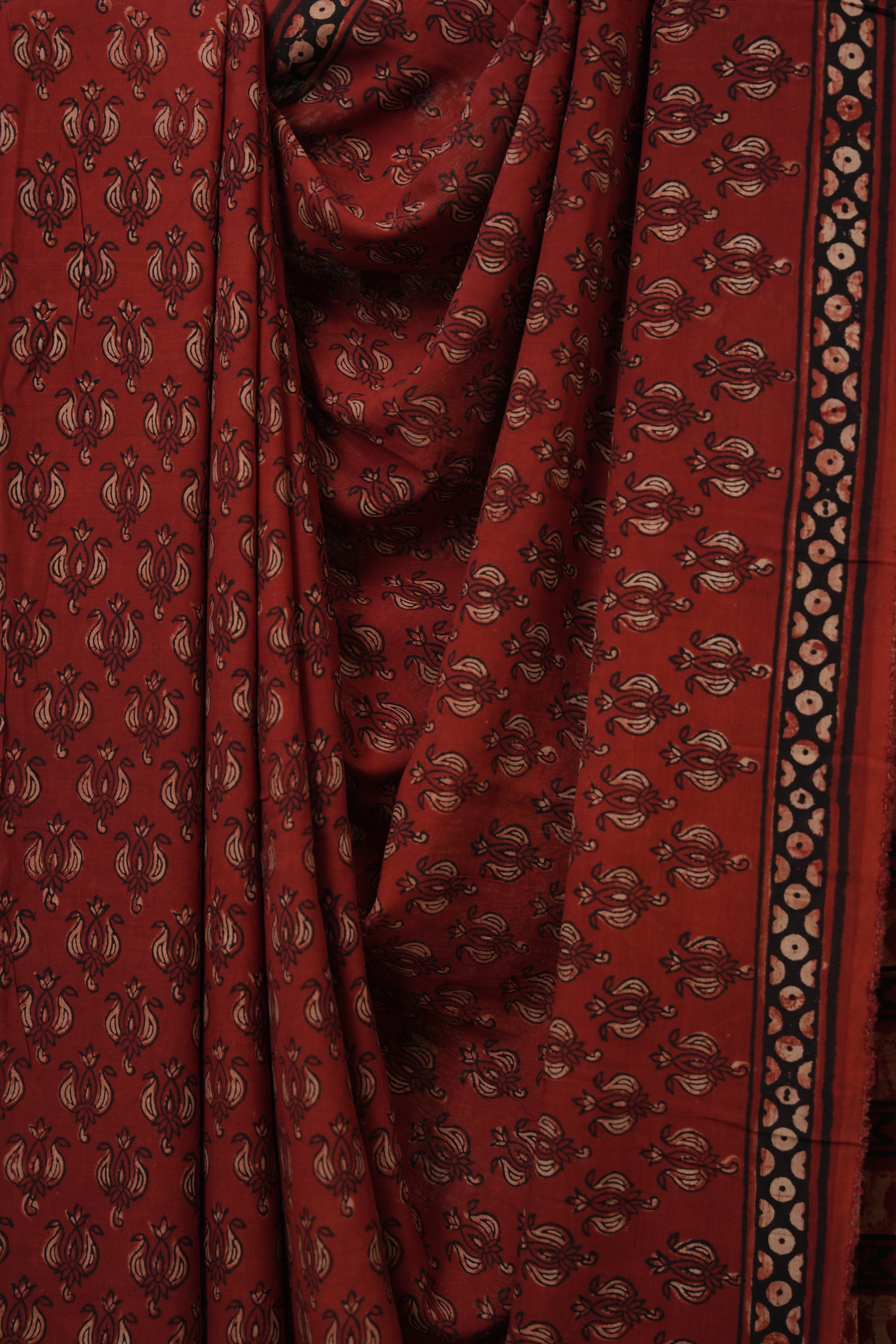 Maroon Modal Silk Saree - SRMMSS632