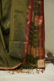 Mahendi Maheshwari Tissue Saree - SRMMTS767