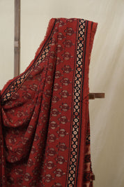 Maroon Modal Silk Saree - SRMMSS632