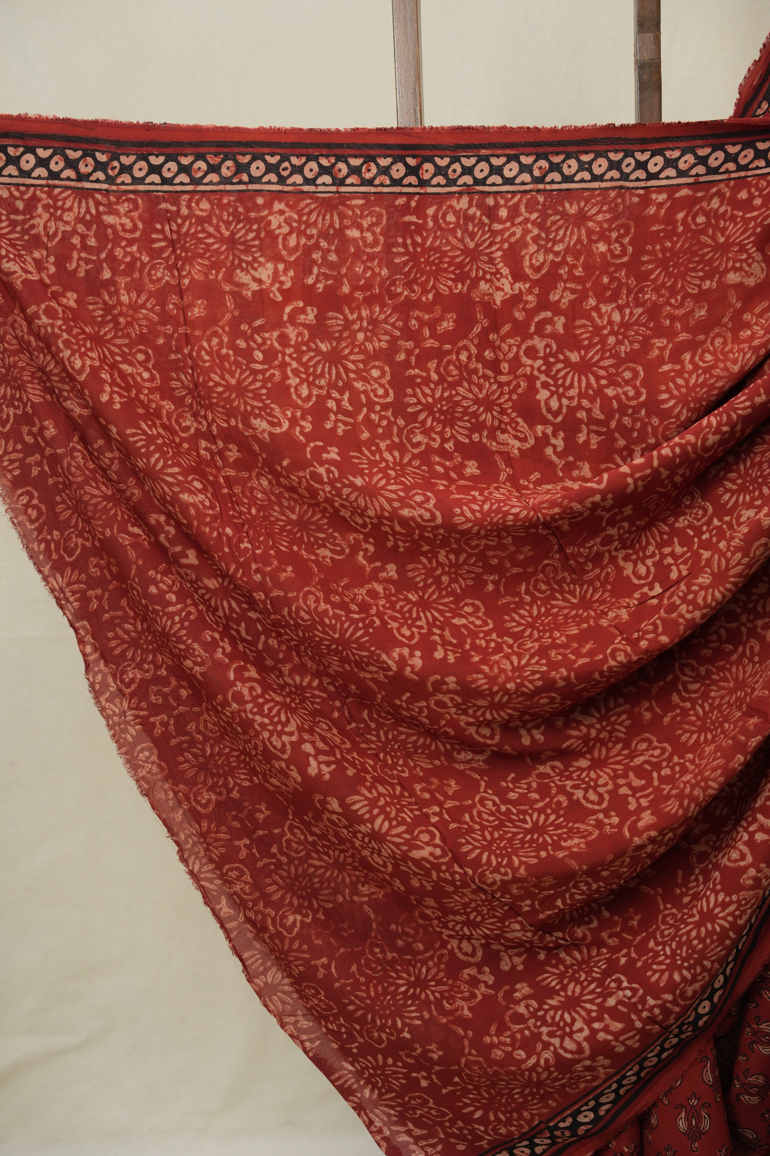 Maroon Modal Silk Saree - SRMMSS632