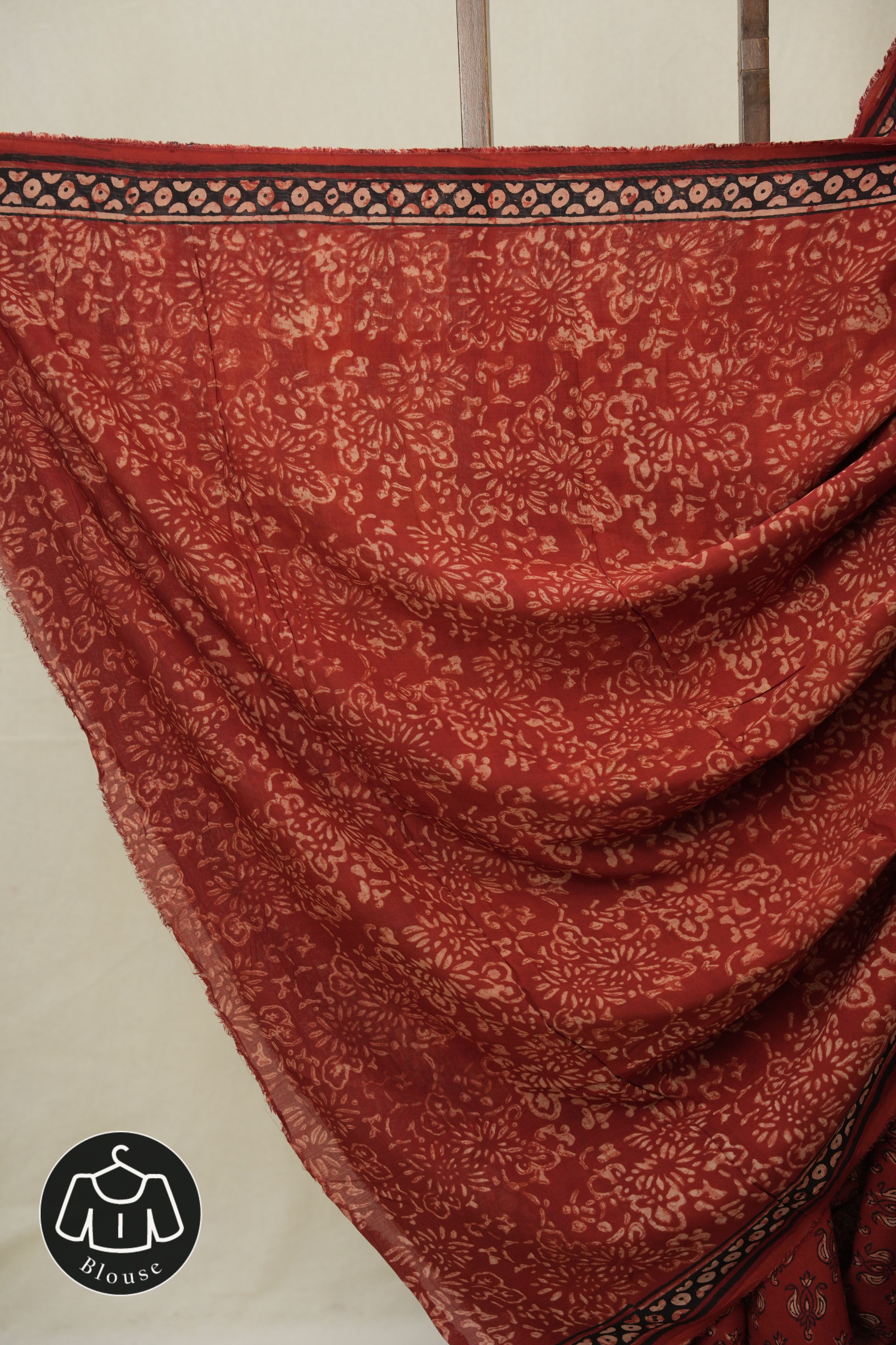 Maroon Modal Silk Saree - SRMMSS632