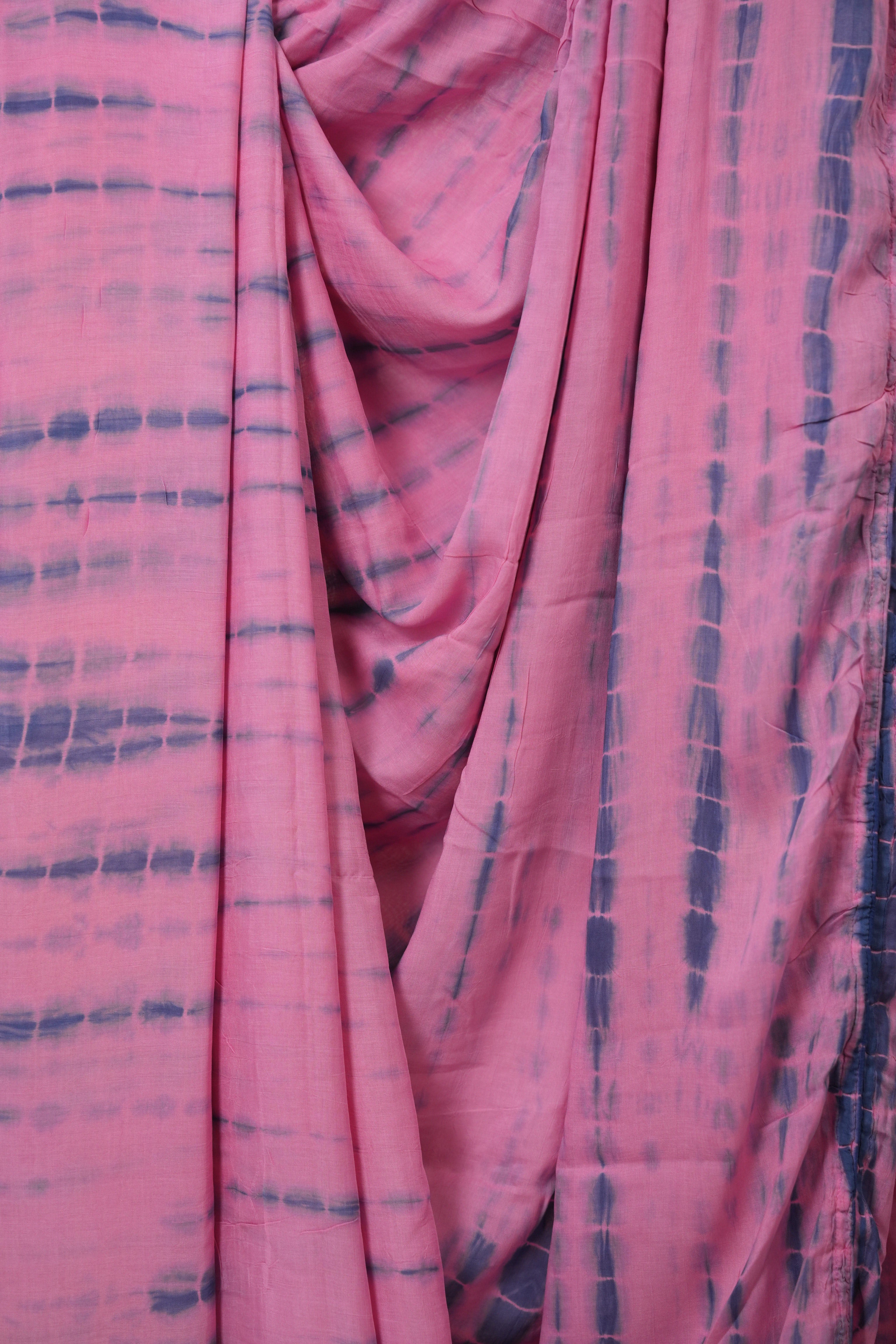 Pink Modal Silk Saree - SRPMSS631