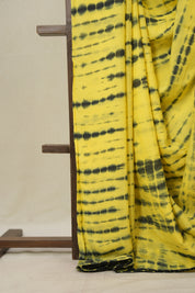 Yellow Modal Silk Saree - SRYMSS627