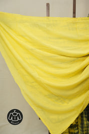 Yellow Modal Silk Saree - SRYMSS627