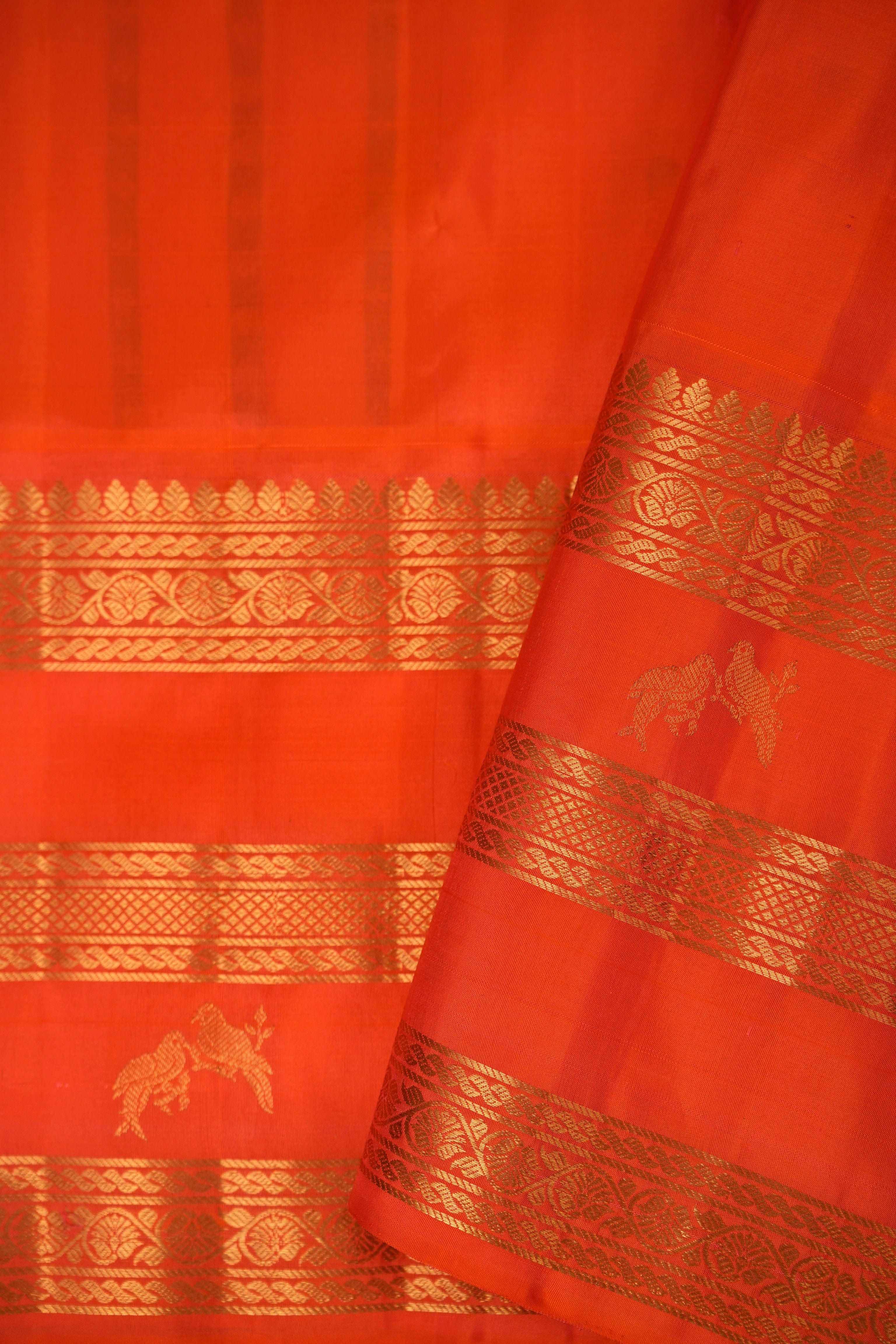 Purple Gadwal Silk Saree - Saavari - SSPGSS16