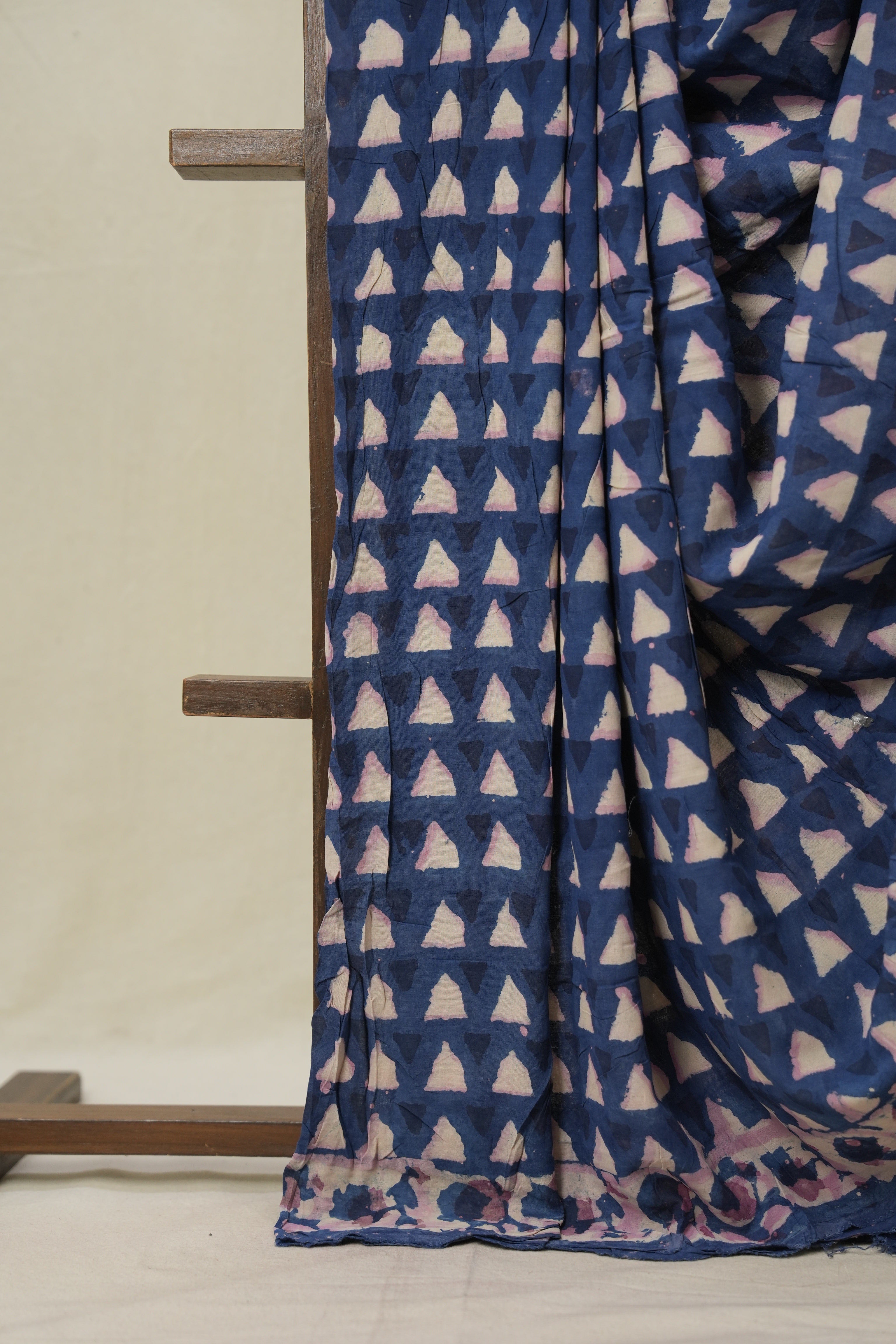 Light Navy Blue Modal Silk Saree - SRLNBMSS635