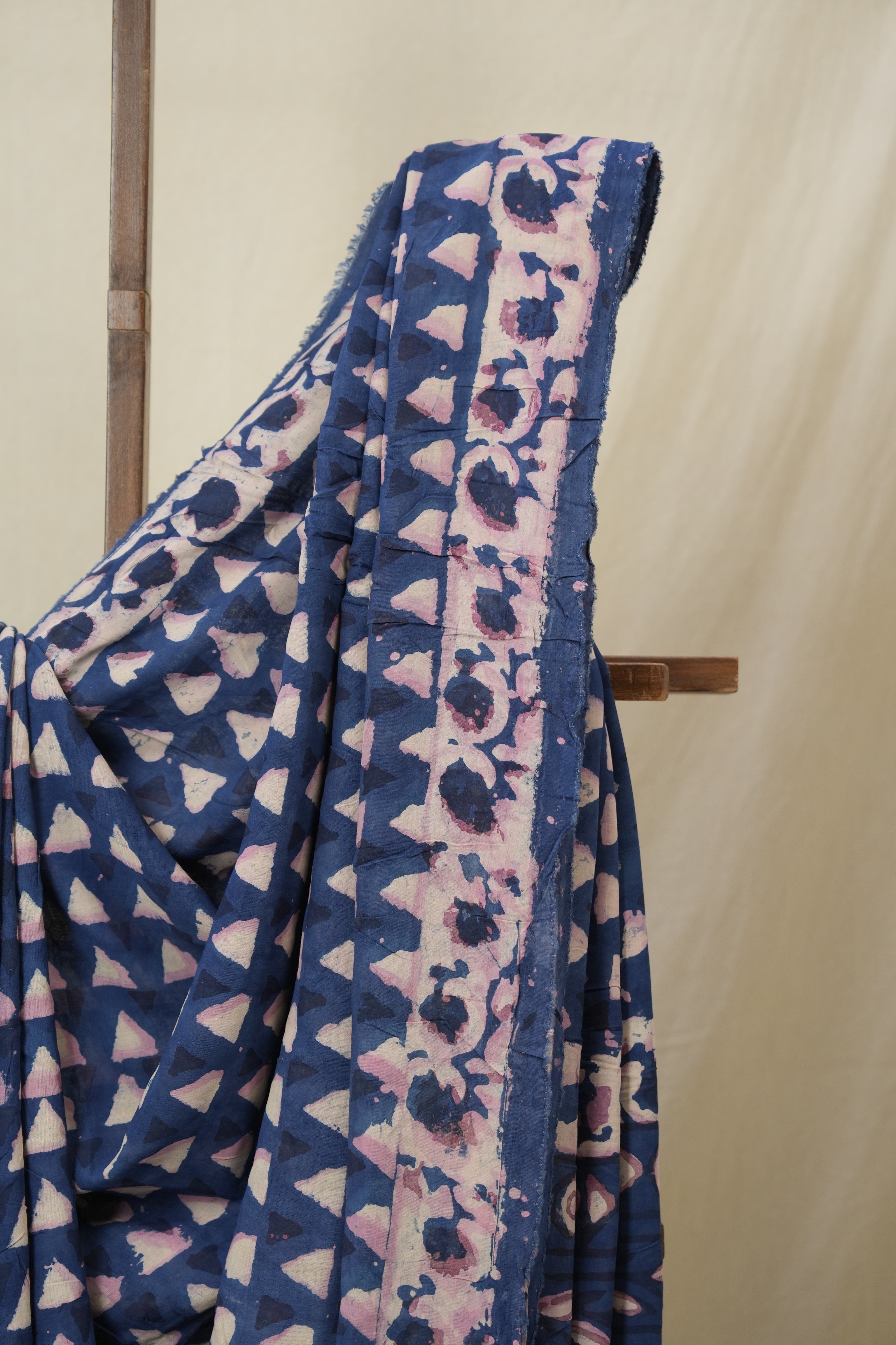 Light Navy Blue Modal Silk Saree - SRLNBMSS635