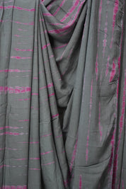 Grey Modal Silk Saree - SRGMSS628
