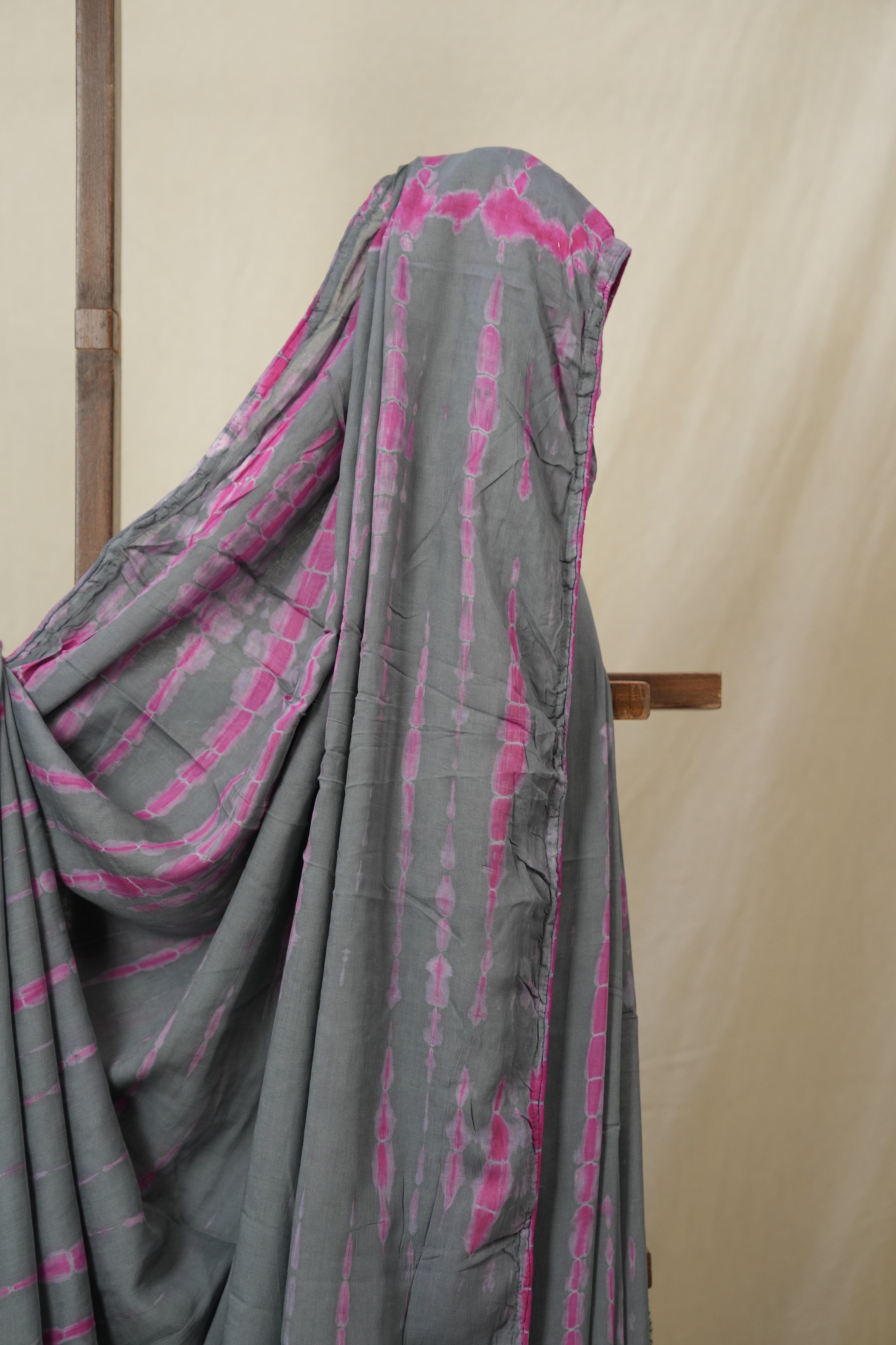 Grey Modal Silk Saree - SRGMSS628