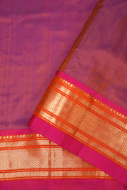 Dual Tone Purple Silk Paithani Saree - Saavari - SSDTPSPS46