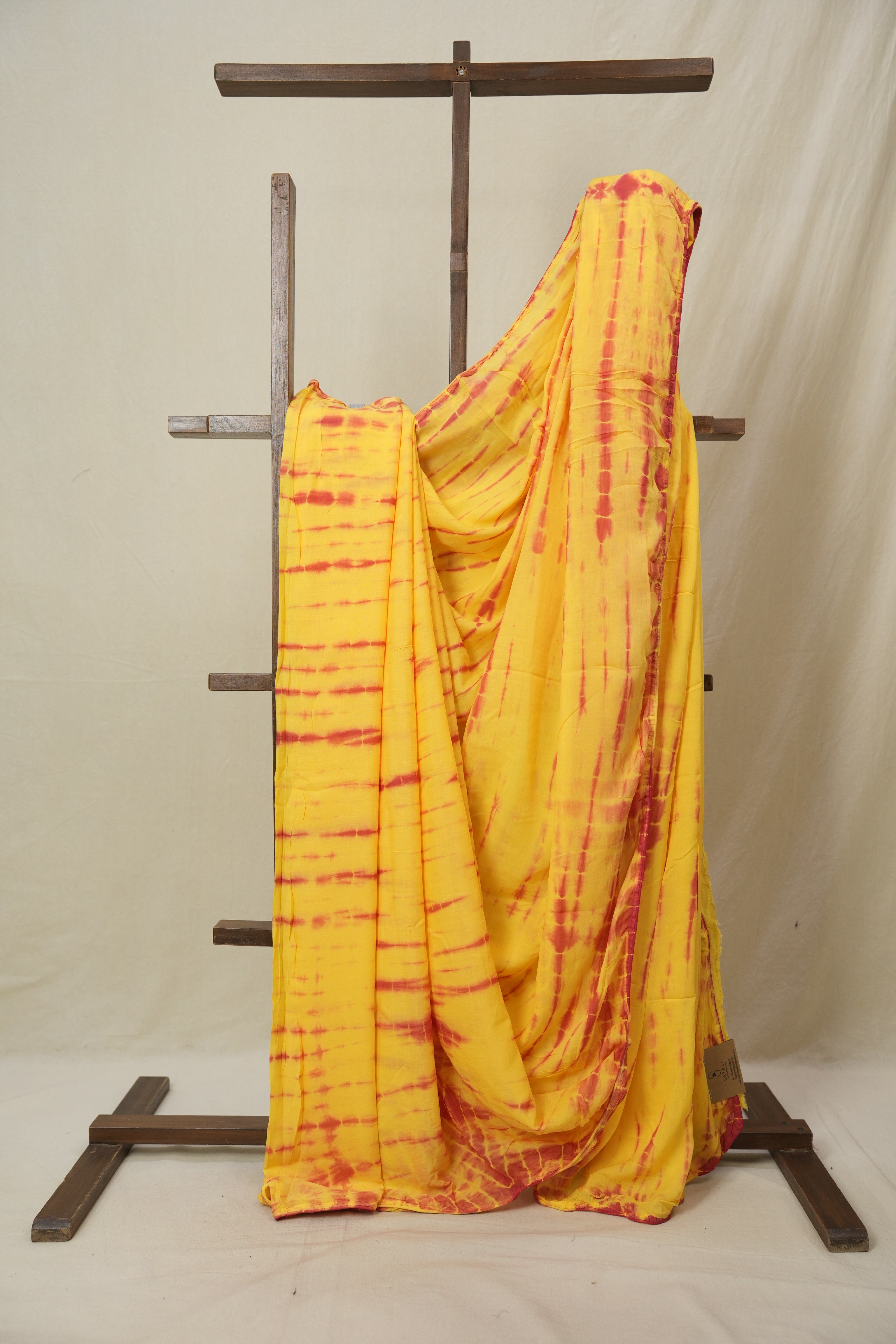Yellow Modal Silk Saree - SRYMSS629