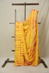 Yellow Modal Silk Saree - SRYMSS629