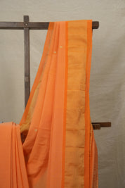 Orange Cotton Paithani Saree - SROCPS607