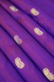 Purple Silk Paithani Saree - Saavari - SSPSPS48