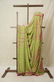 Green Modal Silk Saree - SRGMSS630