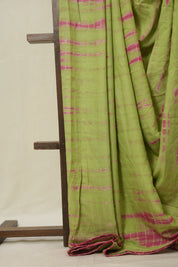 Green Modal Silk Saree - SRGMSS630