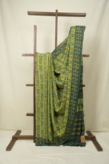 Green HBP Modal Silk Saree - SRGSMS672