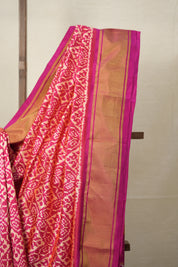 Pink Pochampalli Silk Ikat Saree - SRPPSIS248