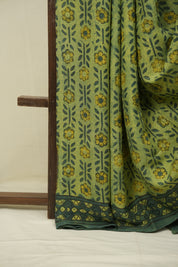 Green HBP Modal Silk Saree - SRGSMS672