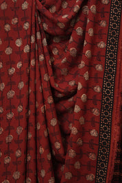 Maroon HBP Modal Silk Saree - SRMMSS592