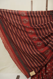 Maroon HBP Modal Silk Saree - SRMMSS592