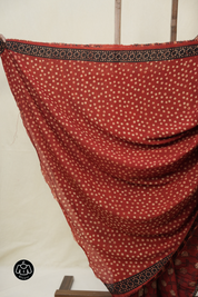 Maroon HBP Modal Silk Saree - SRMMSS592