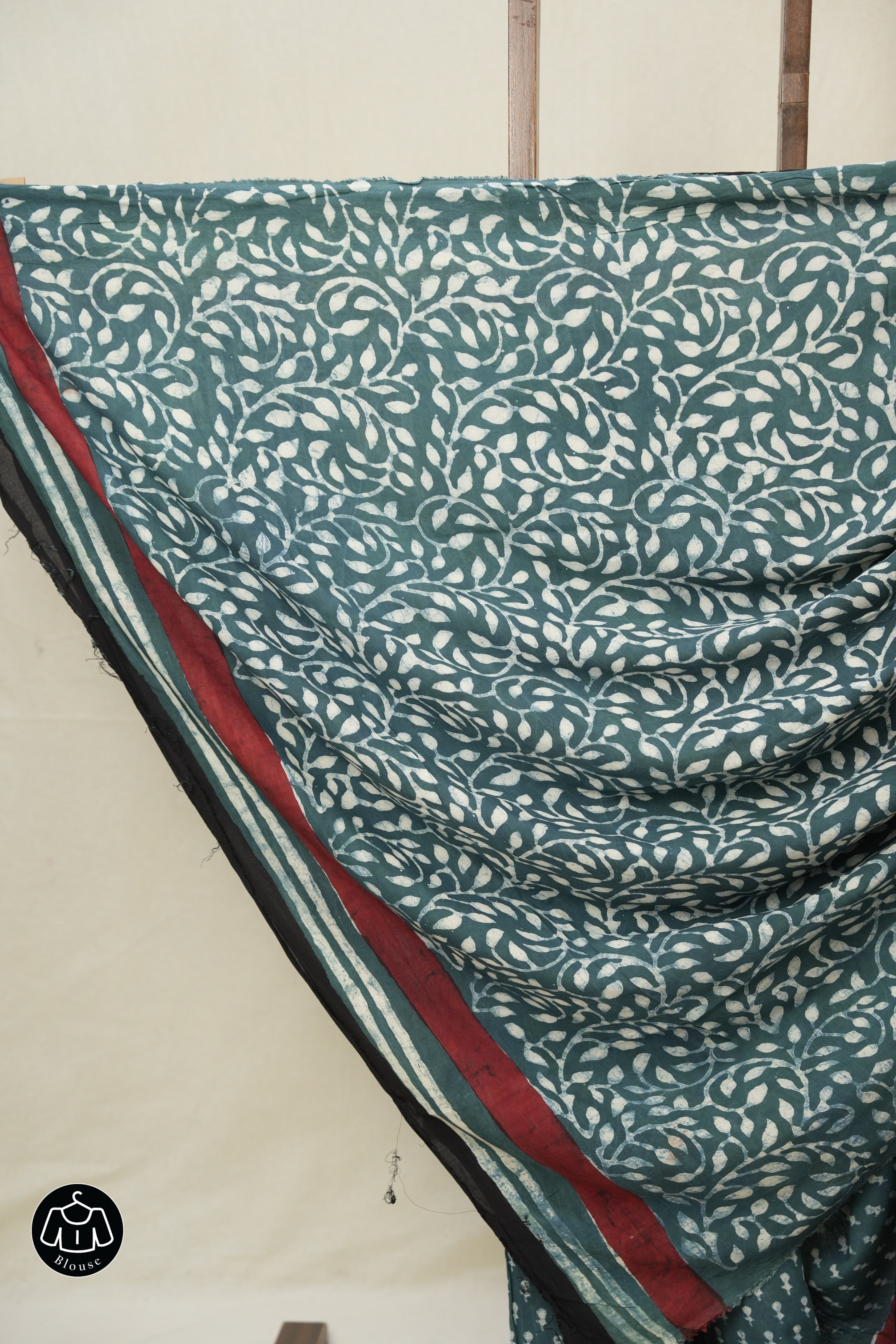 Dusty Green HBP Modal Silk Saree - SRDGMSS591