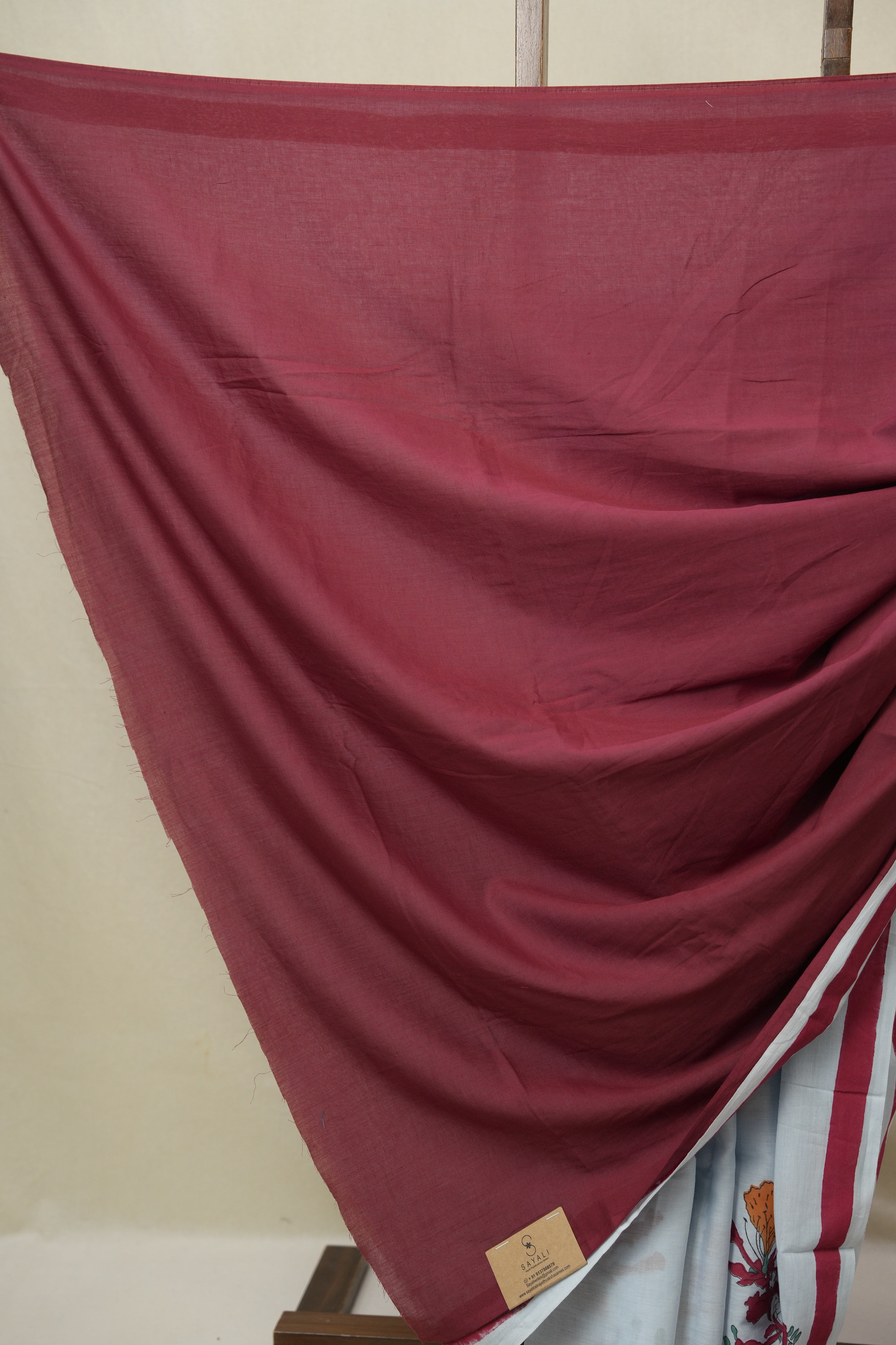 Sky Blue HBP Signature Cotton Saree - SRSBSCS33