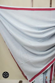 Sky Blue HBP Signature Cotton Saree - SRSBSCS33