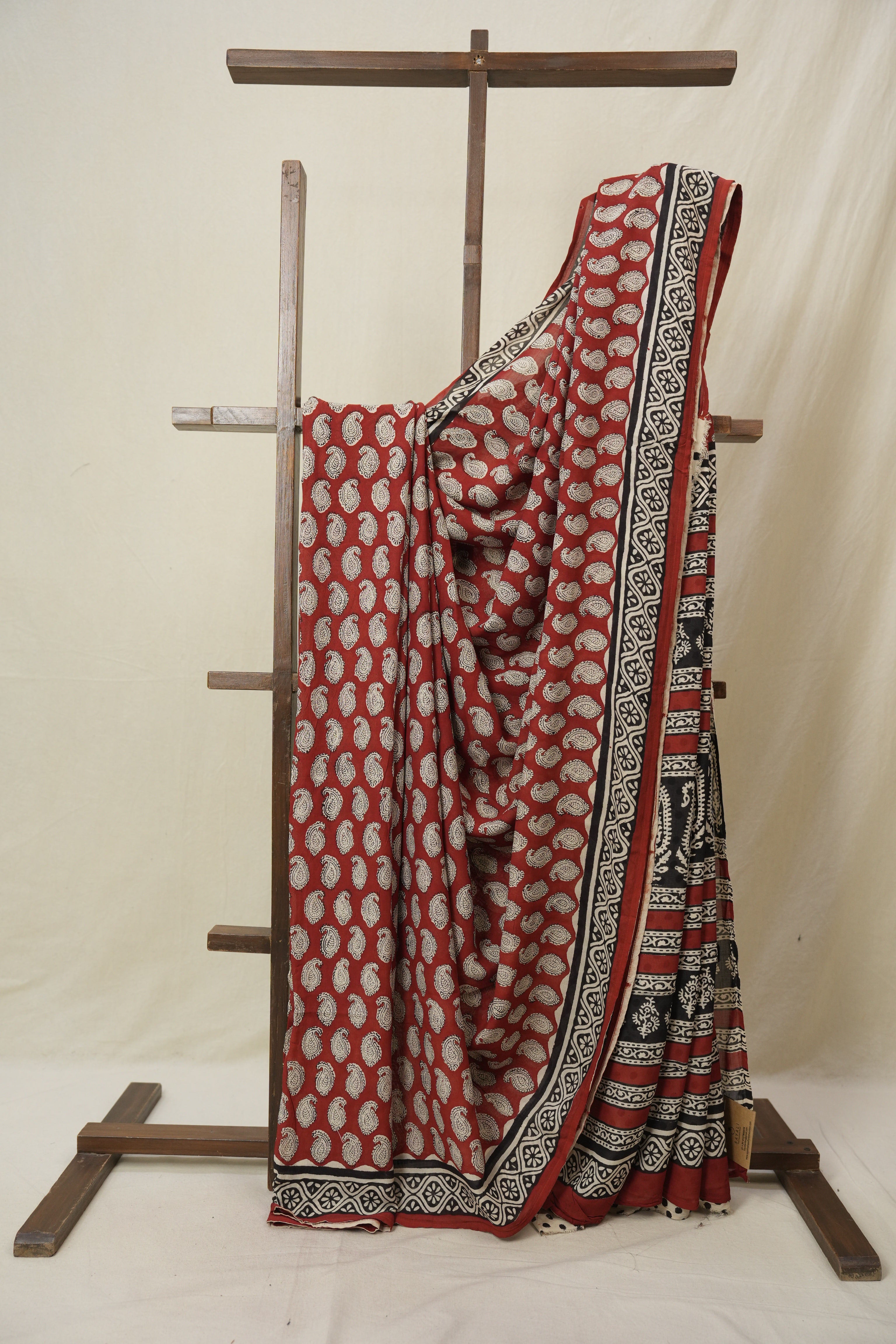 Maroon HBP Modal Silk Saree - SRMMSS594