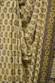 Beige HBP Modal Silk Saree - SRBSMS675