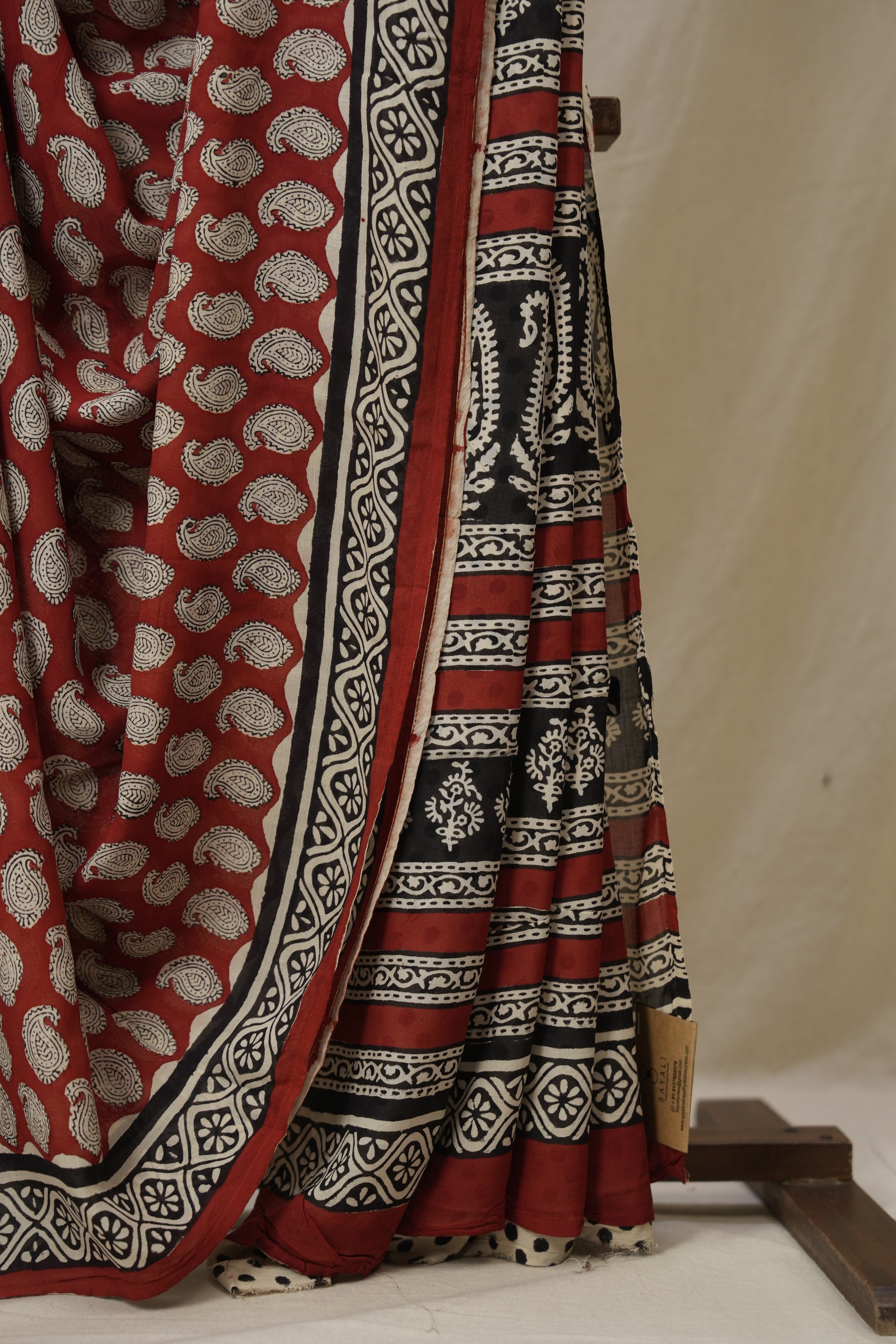 Maroon HBP Modal Silk Saree - SRMMSS594