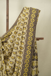 Beige HBP Modal Silk Saree - SRBSMS675