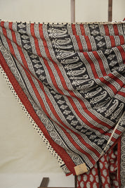 Maroon HBP Modal Silk Saree - SRMMSS594