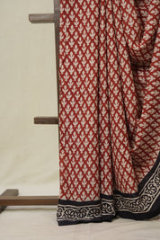 Maroon HBP Modal Silk Saree - SRMMSS593