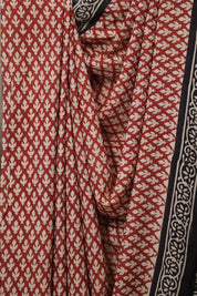 Maroon HBP Modal Silk Saree - SRMMSS593