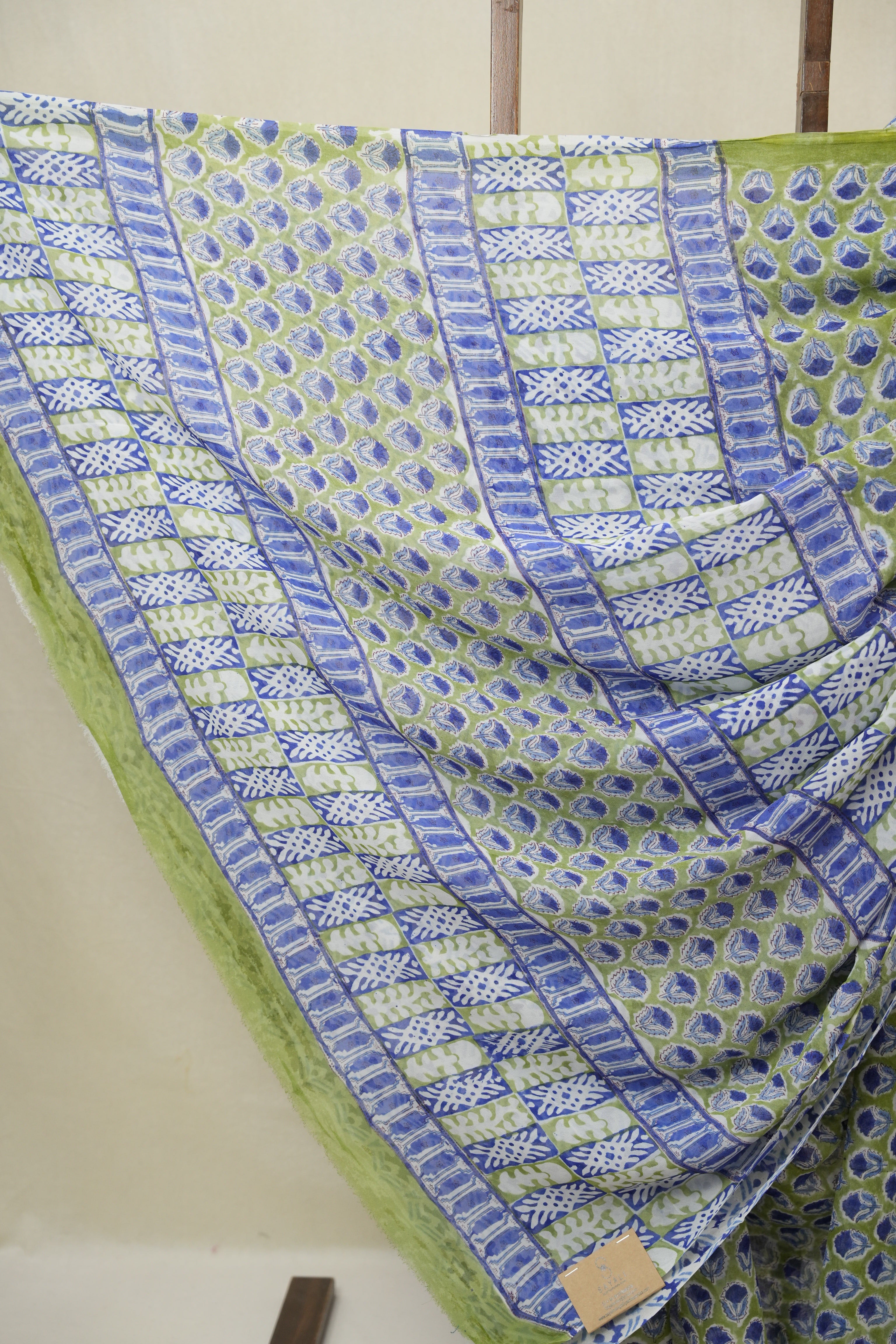 Green HBP Georgette Saree - SRGHGS41