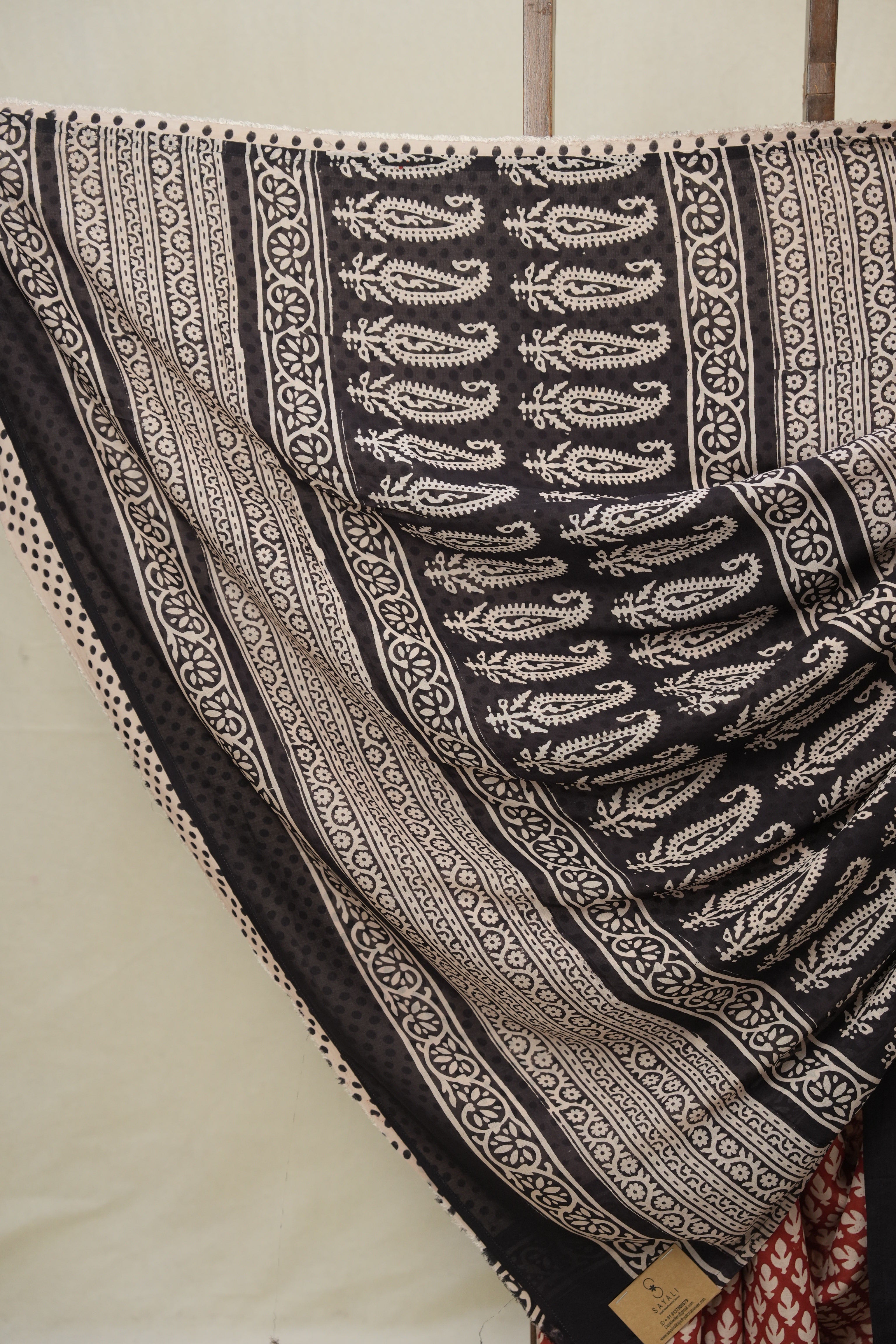 Maroon HBP Modal Silk Saree - SRMMSS593