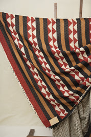Cream HBP Modal Silk Saree - SRCMSS595