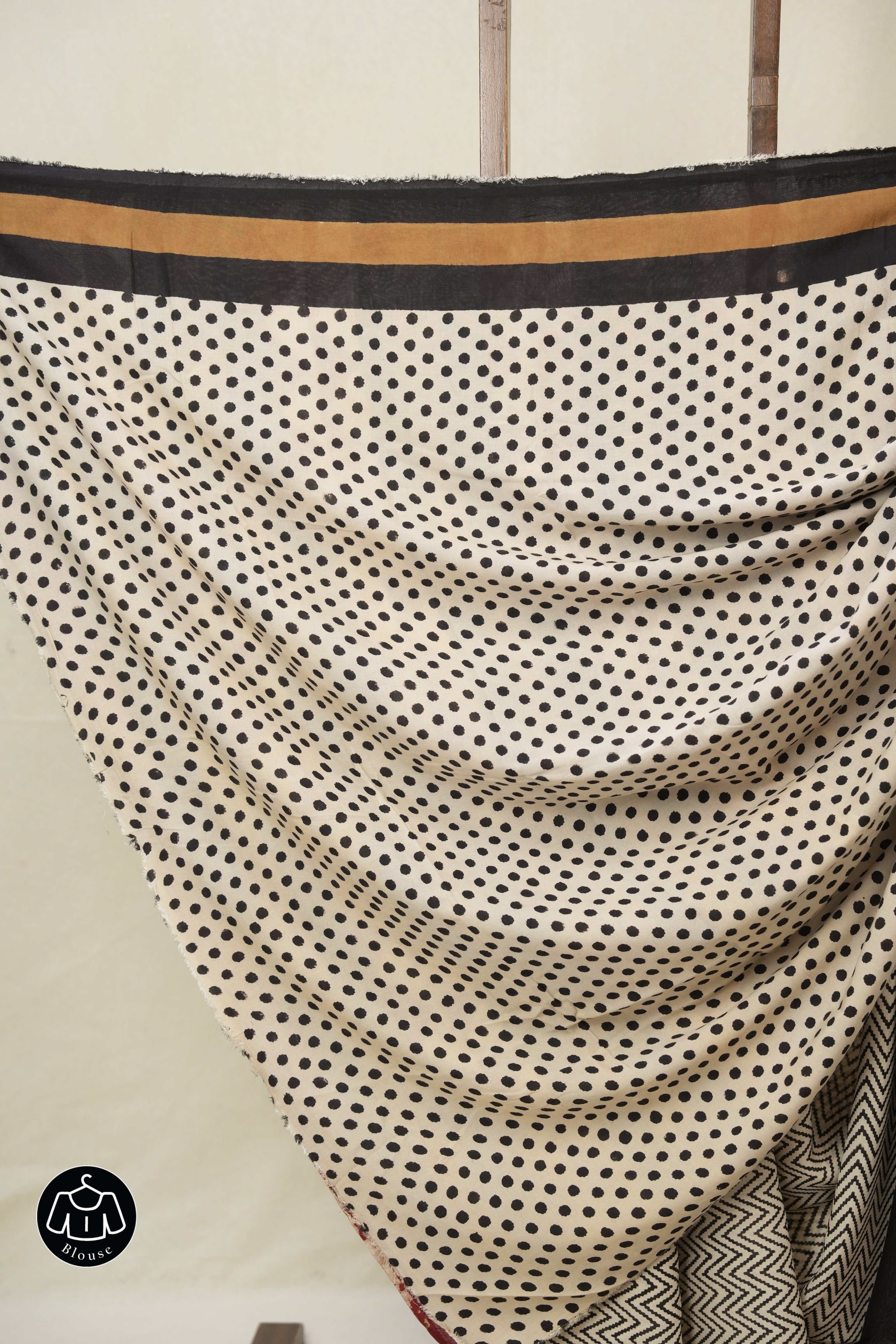 Cream HBP Modal Silk Saree - SRCMSS595