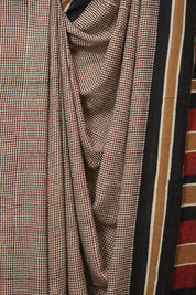 Beige HBP Modal Silk Saree - SRBMSS589