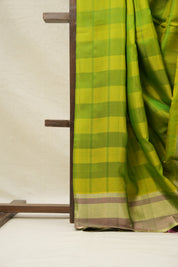Pista Green Soft Silk Saree - SRPGSSS285
