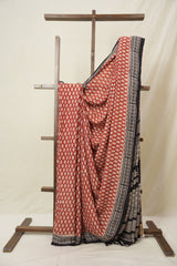 Maroon HBP Modal Silk Saree - SRMMSS588